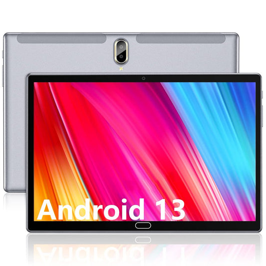 Tablet 10 Inch Android 13.0 Tablet 4G Cellular Tablet PC 2024 Latest Update 4G Phone Tablet 64GB + 4GB Storage Octa-Core Processor,Dual SIM Card Slot,Gps, Wifi,Bluetooth, 1080P HD (Gray) Laptop Tablet